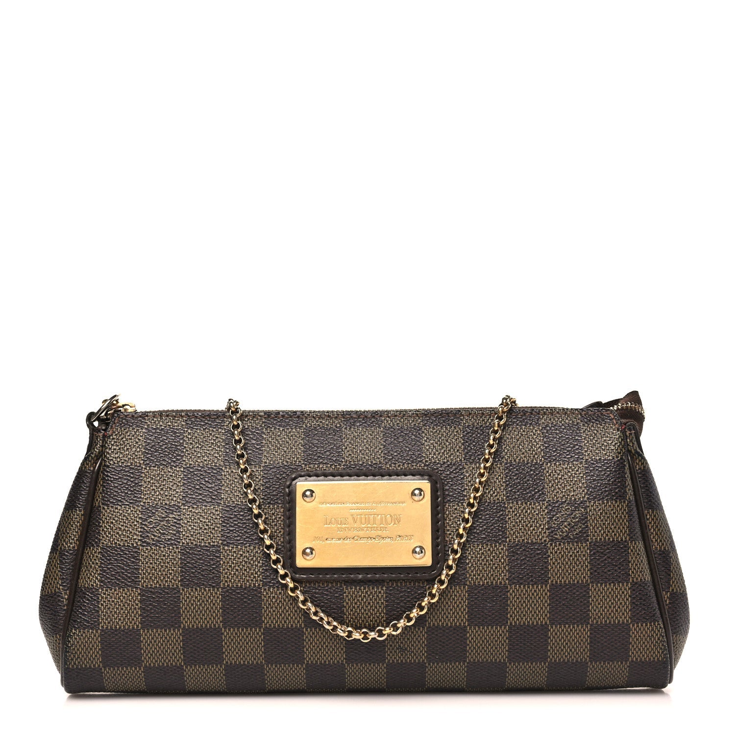 Louis Vuitton Damier Ebene Eva Clutch