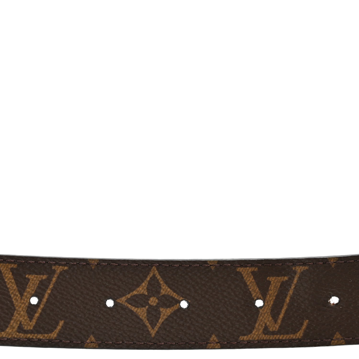 Louis Vuitton Calfskin Monogram 30mm LV Initiales Reversible Belt 100 40 Black