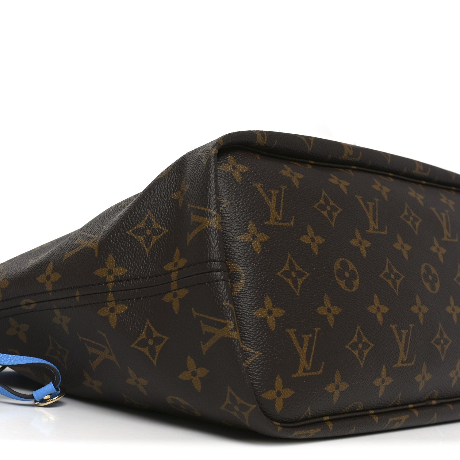 Louis Vuitton Monogram Inside Out Neverfull Bandouliere MM Gaston Blue