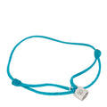 Louis Vuitton Sterling Silver Lockit Adjustable Cord Bracelet Blue