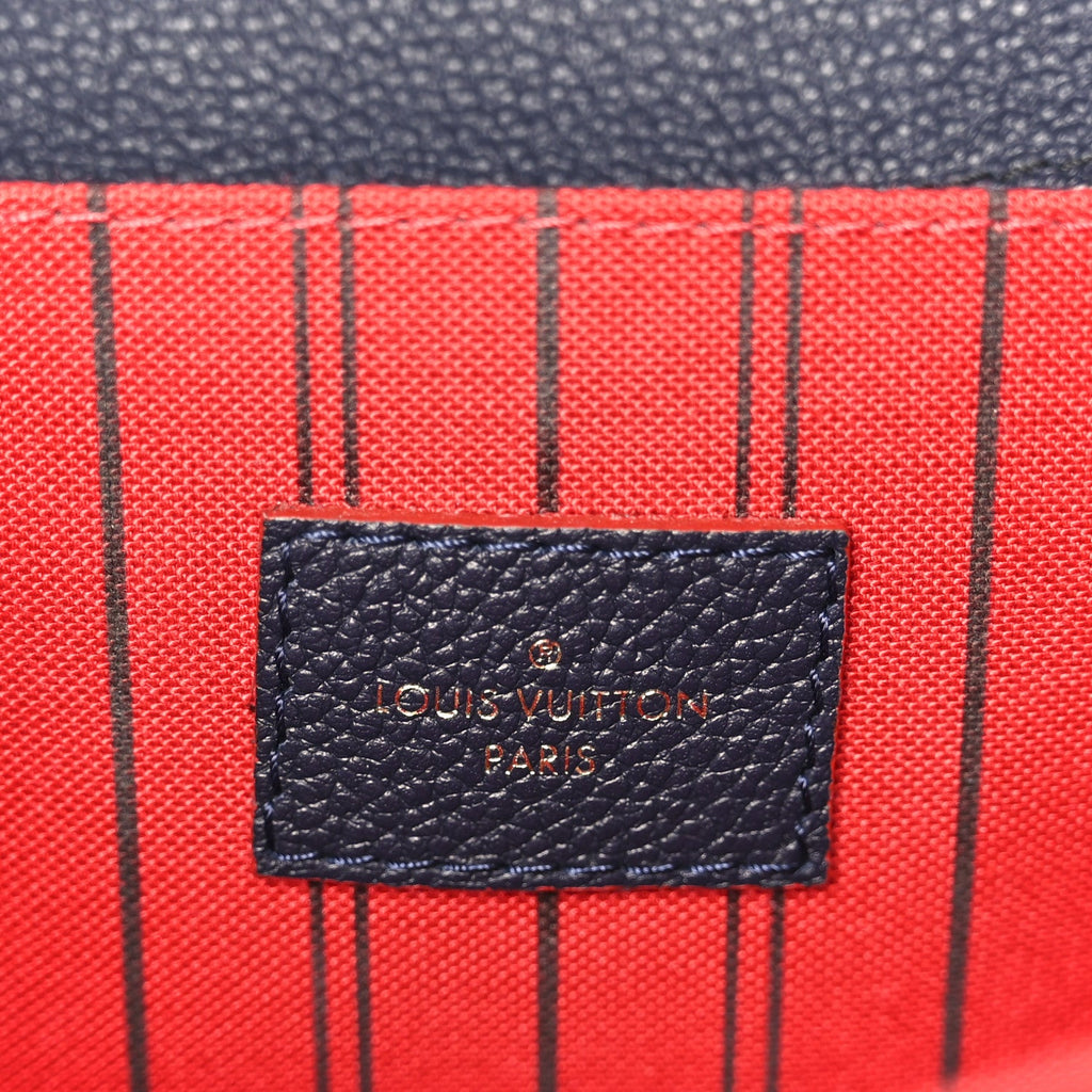 Louis Vuitton Empreinte Pochette Metis Marine Rouge