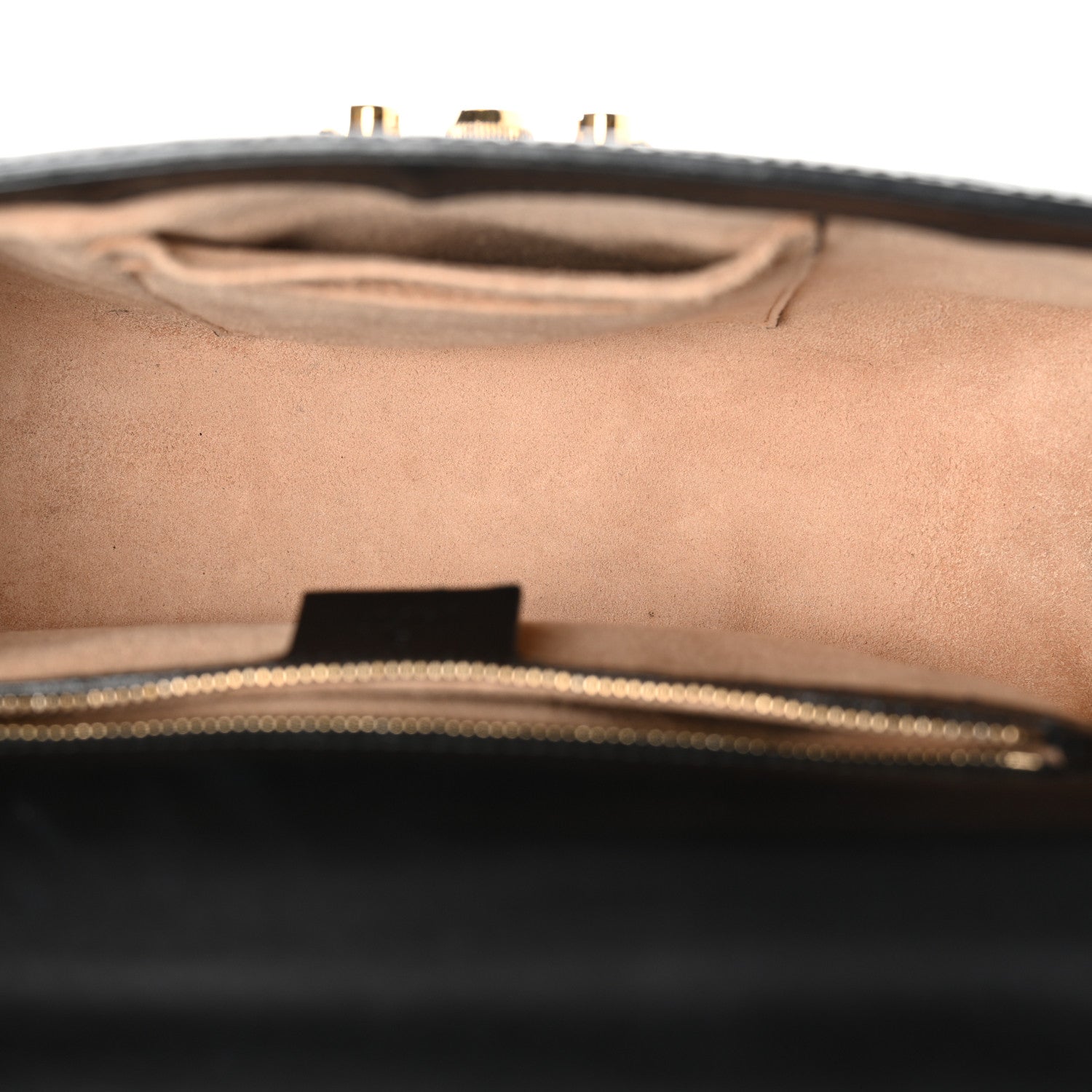 Gucci Guccissima Medium Padlock Shoulder Bag Black