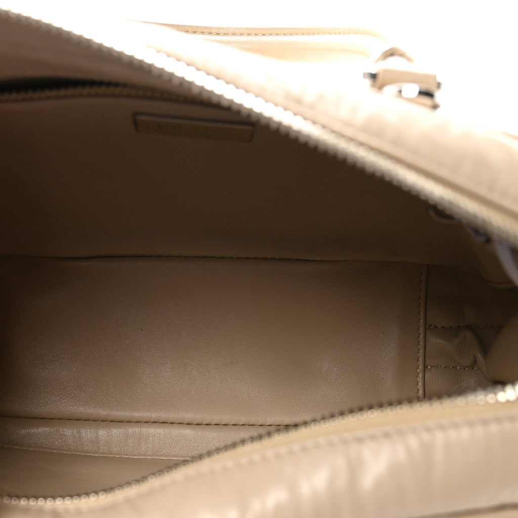 Prada Nappa Antique Medium Re-Edition 2001 Two Handle Bag Deserto