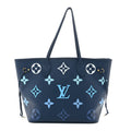 Louis Vuitton Empreinte Monogram Giant Neverfull MM Degrade Bleu