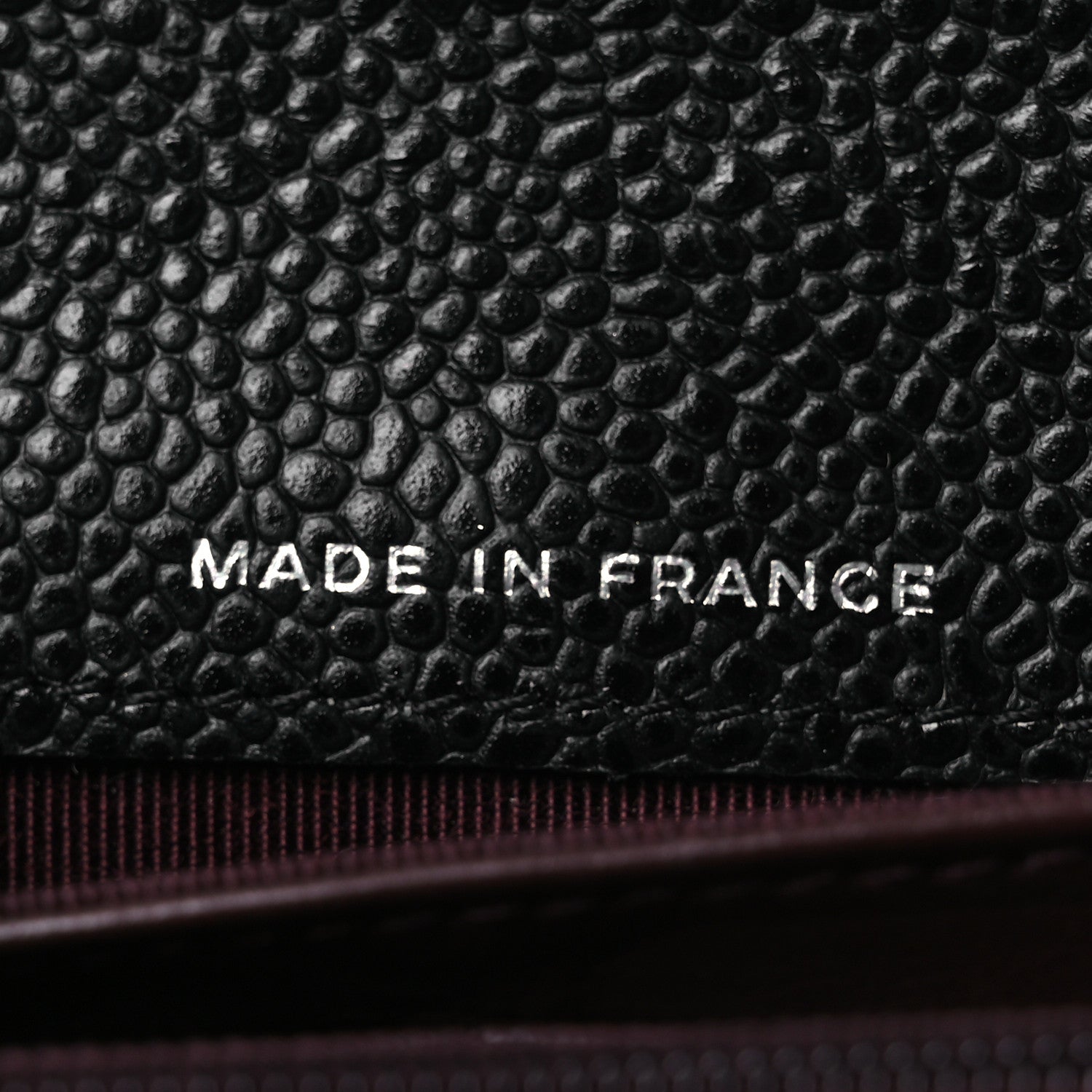 Caviar Quilted Large Gusset Flap Wallet Black