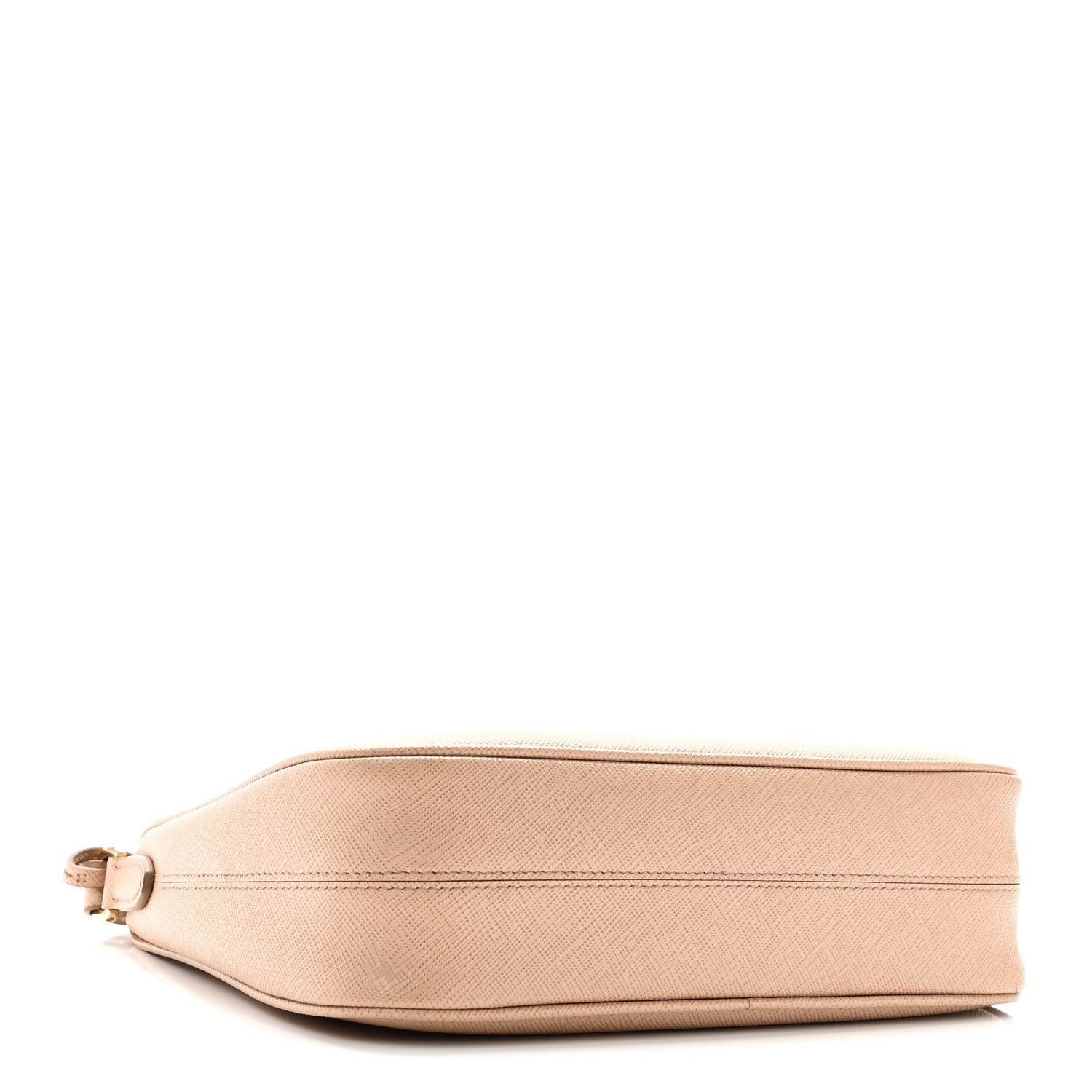 Prada Saffiano Lux Re-Edition Mini Shoulder Bag Cammeo