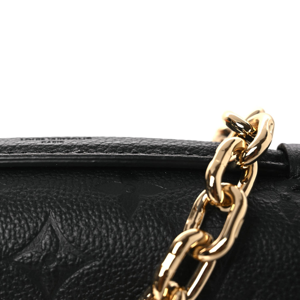 Louis Vuitton Empreinte Pochette Metis East West Black