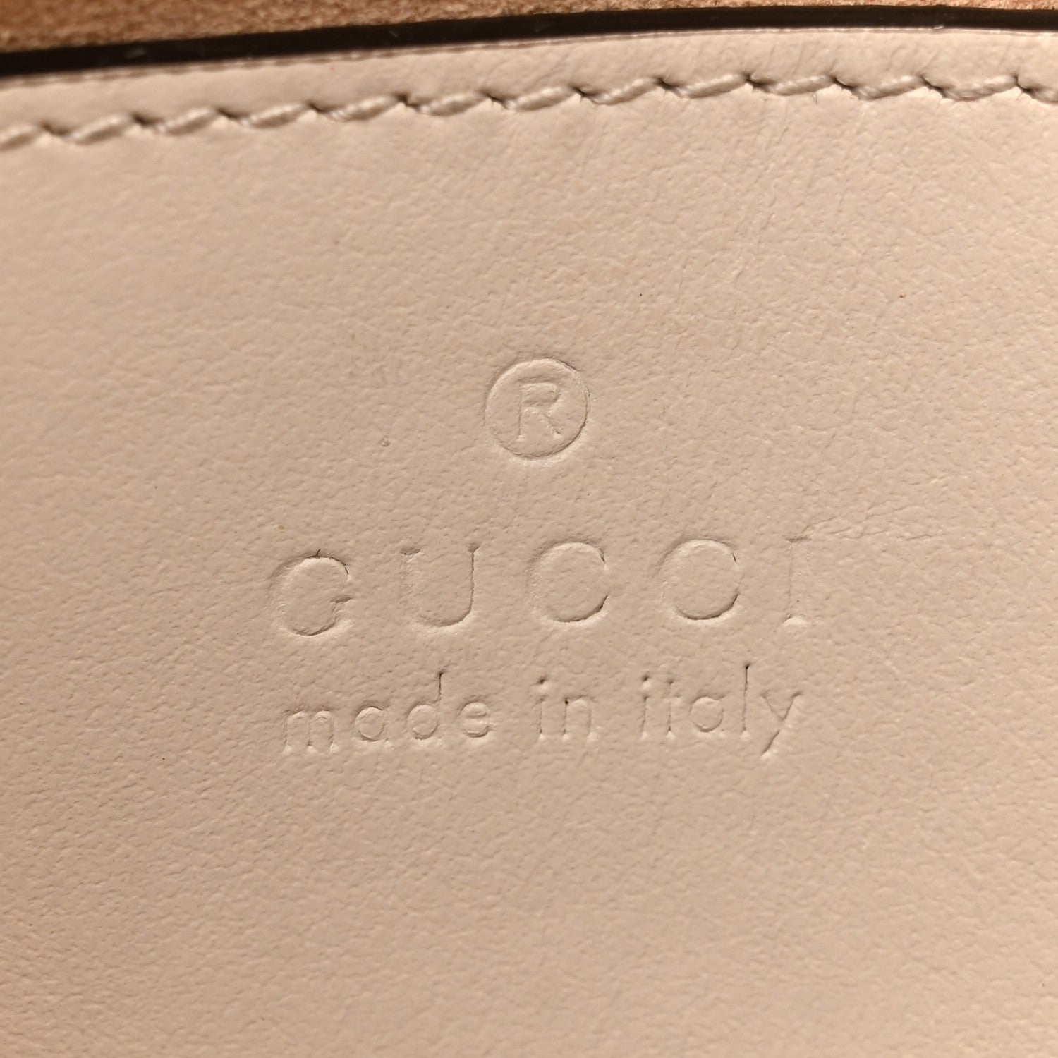 Gucci Calfskin Matelasse Mini GG Marmont Shoulder Bag White