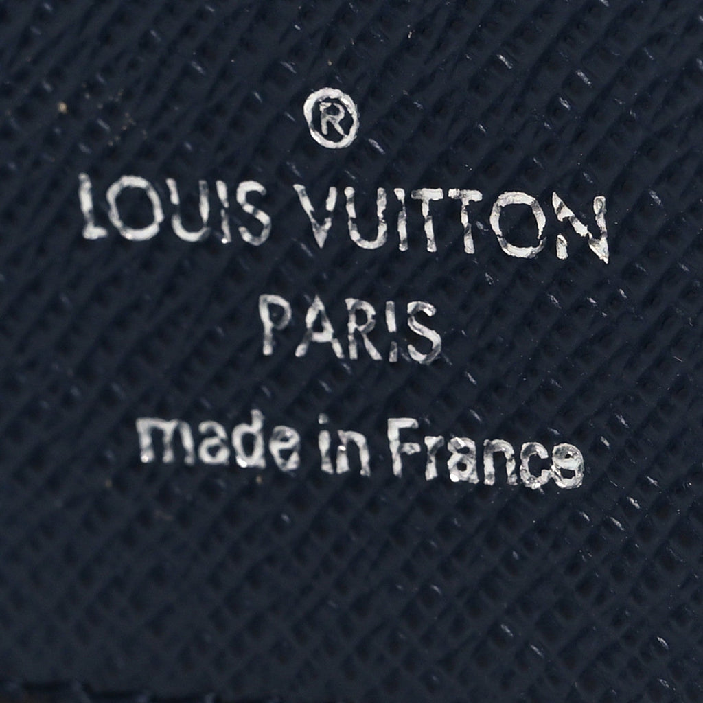 Louis Vuitton Epi Brazza Wallet Blue Marine