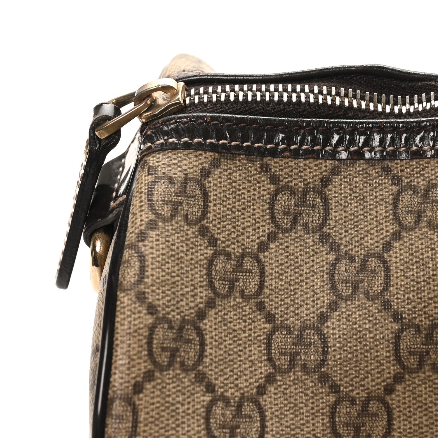 Gucci GG Plus Monogram Medium Joy Boston Dark Brown