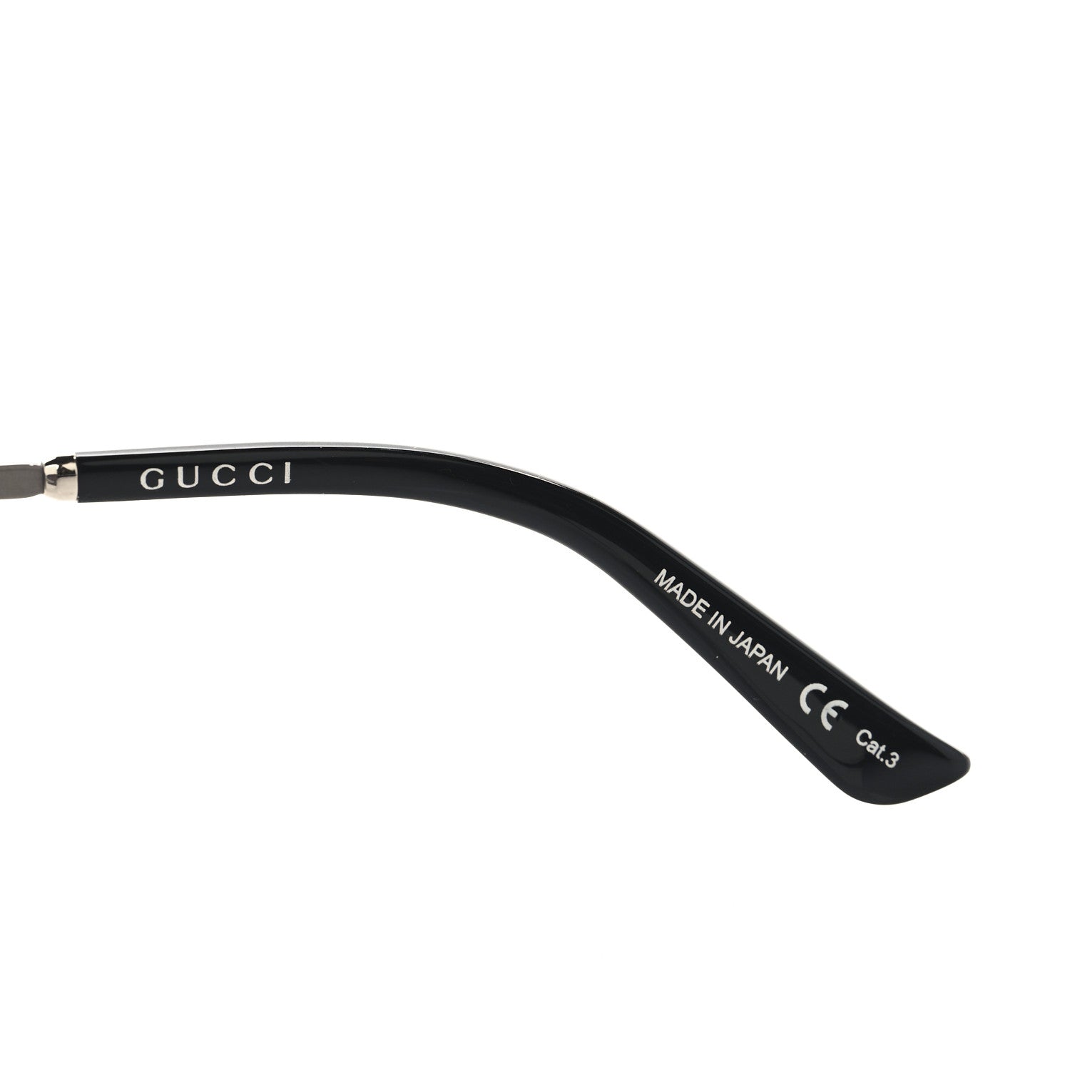 Gucci Metal Round GG0075SK Sunglasses Silver