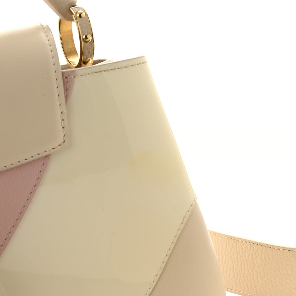 Louis Vuitton Taurillon Gelato Capucines BB Tonal Vanilla Beige