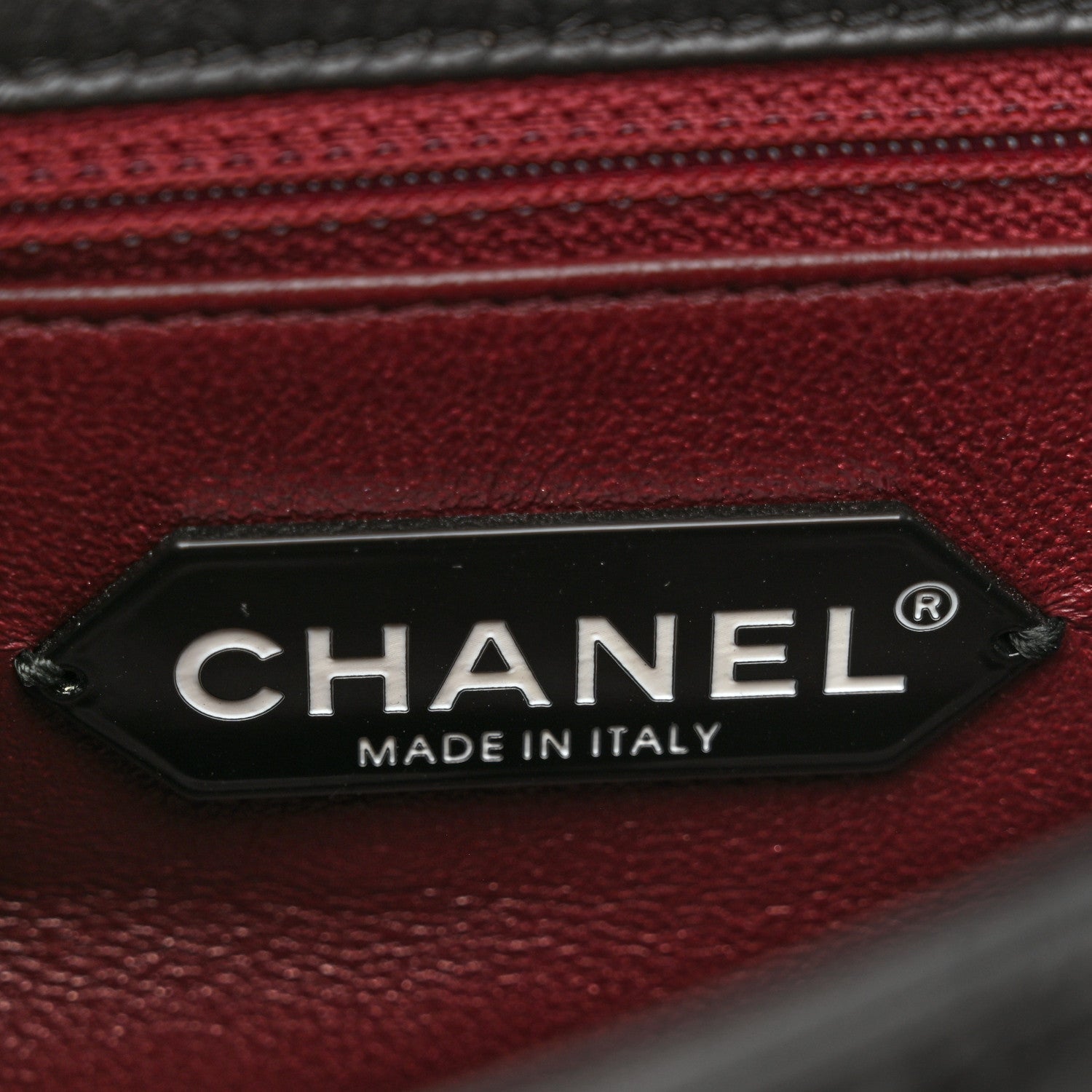 Chanel Aged Calfskin Quilted 2.55 Reissue Mini Hanger Flap Black