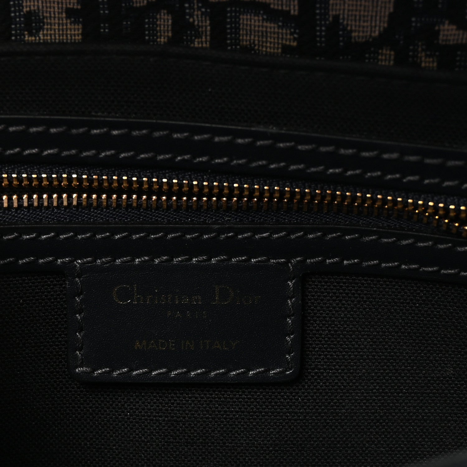 Christian Dior Oblique 30 Montaigne Avenue Bag Blue