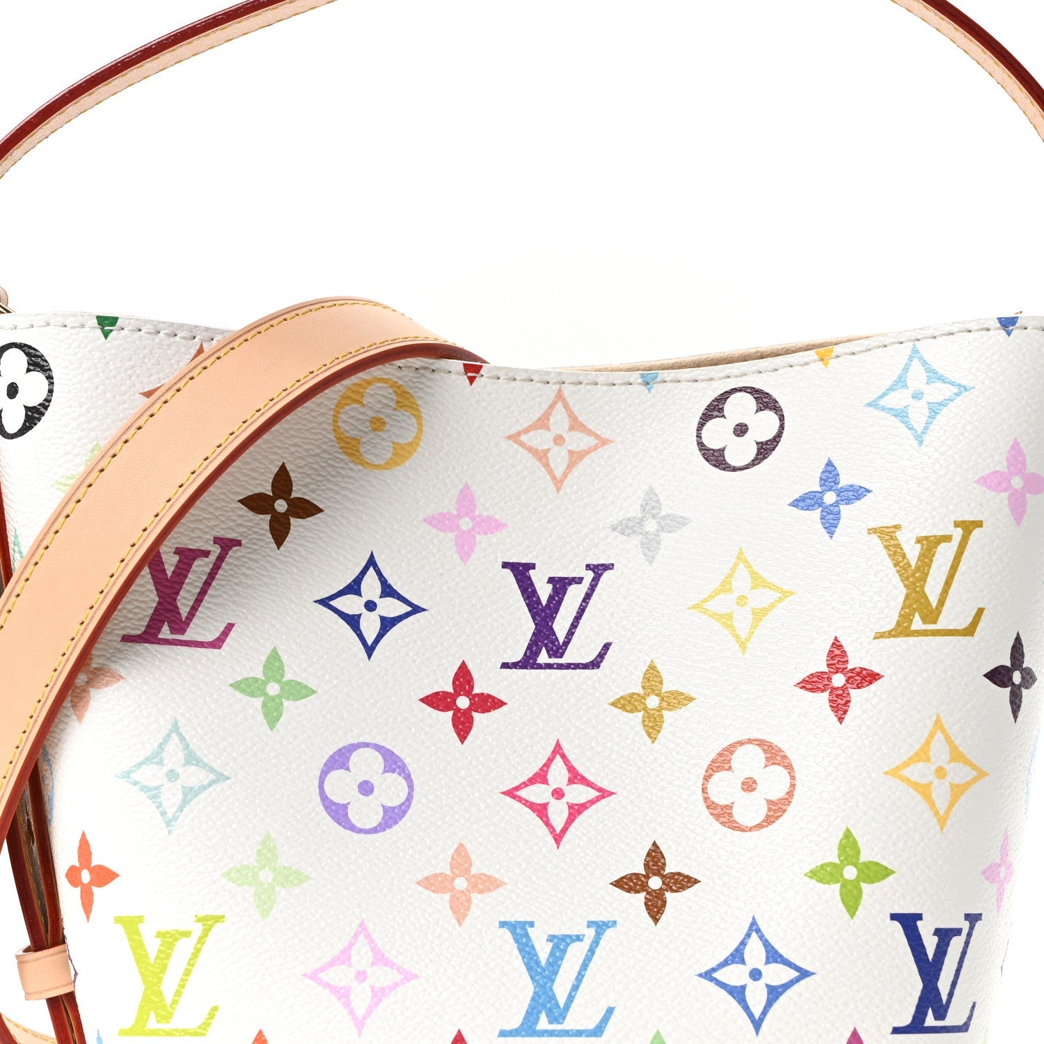 Louis Vuitton LV X TM Monogram Multicolor All In BB White