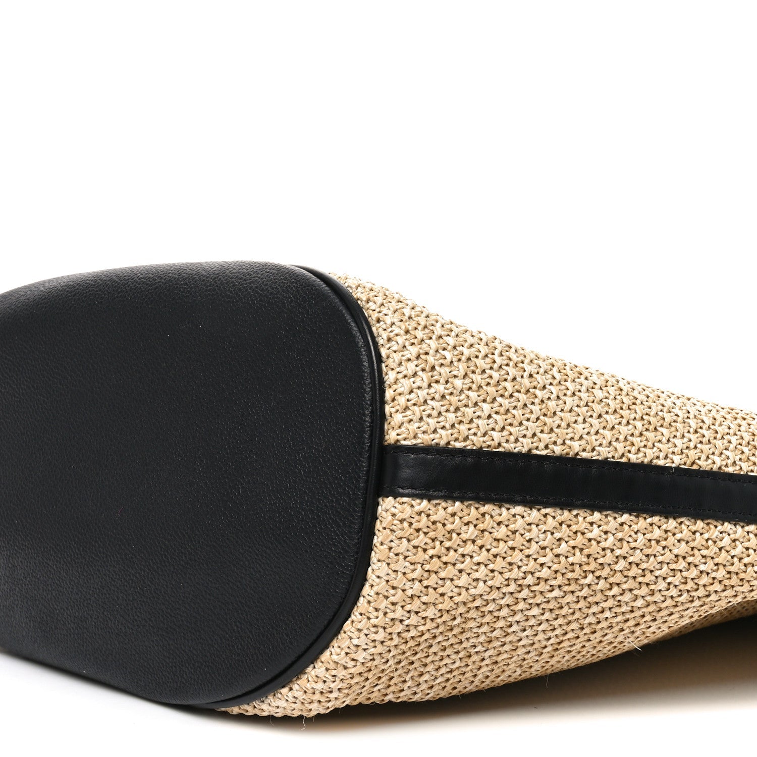 Louis Vuitton Raffia Saint Jacques Tote Black