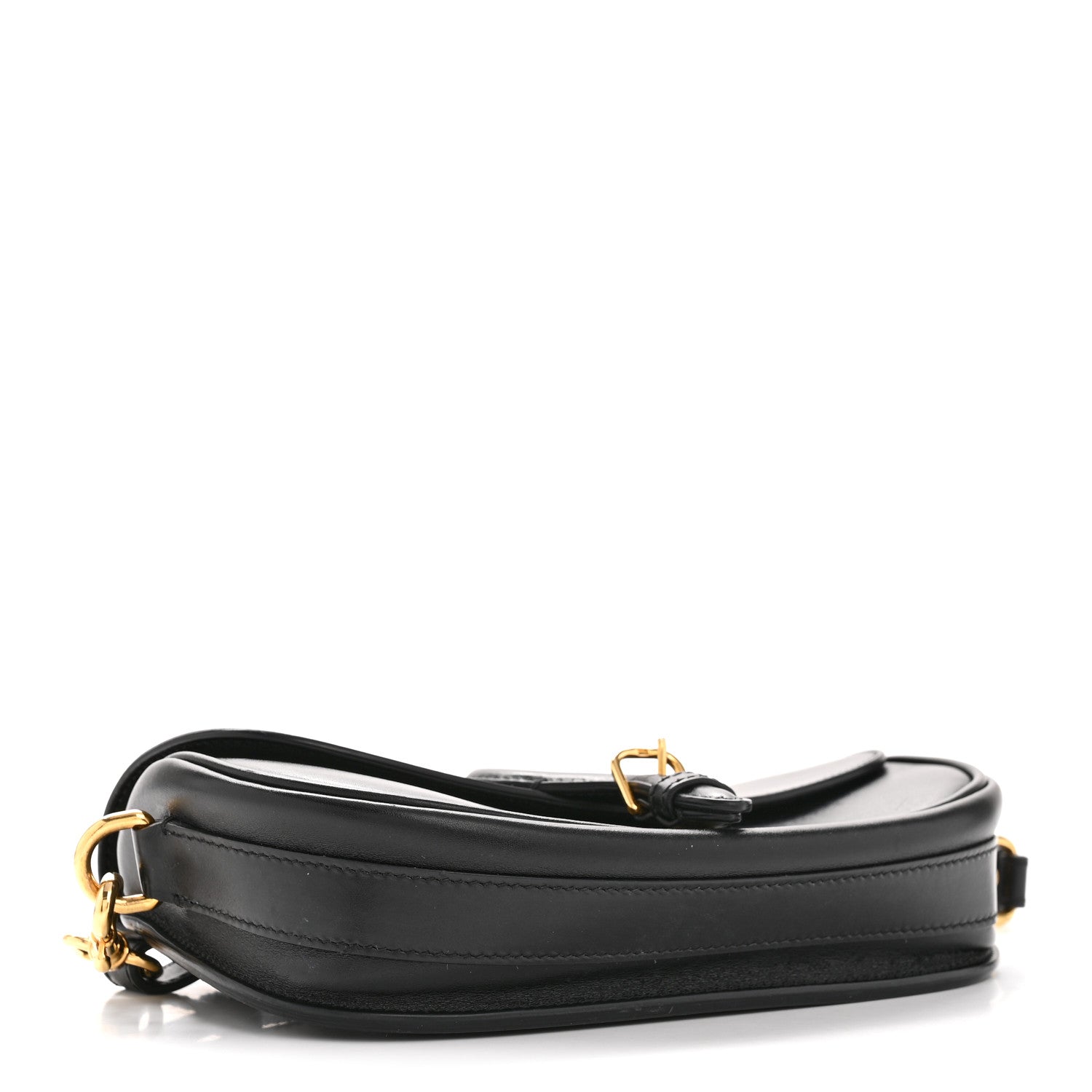 Christian Dior Box Calfskin East West Bobby Bag Black