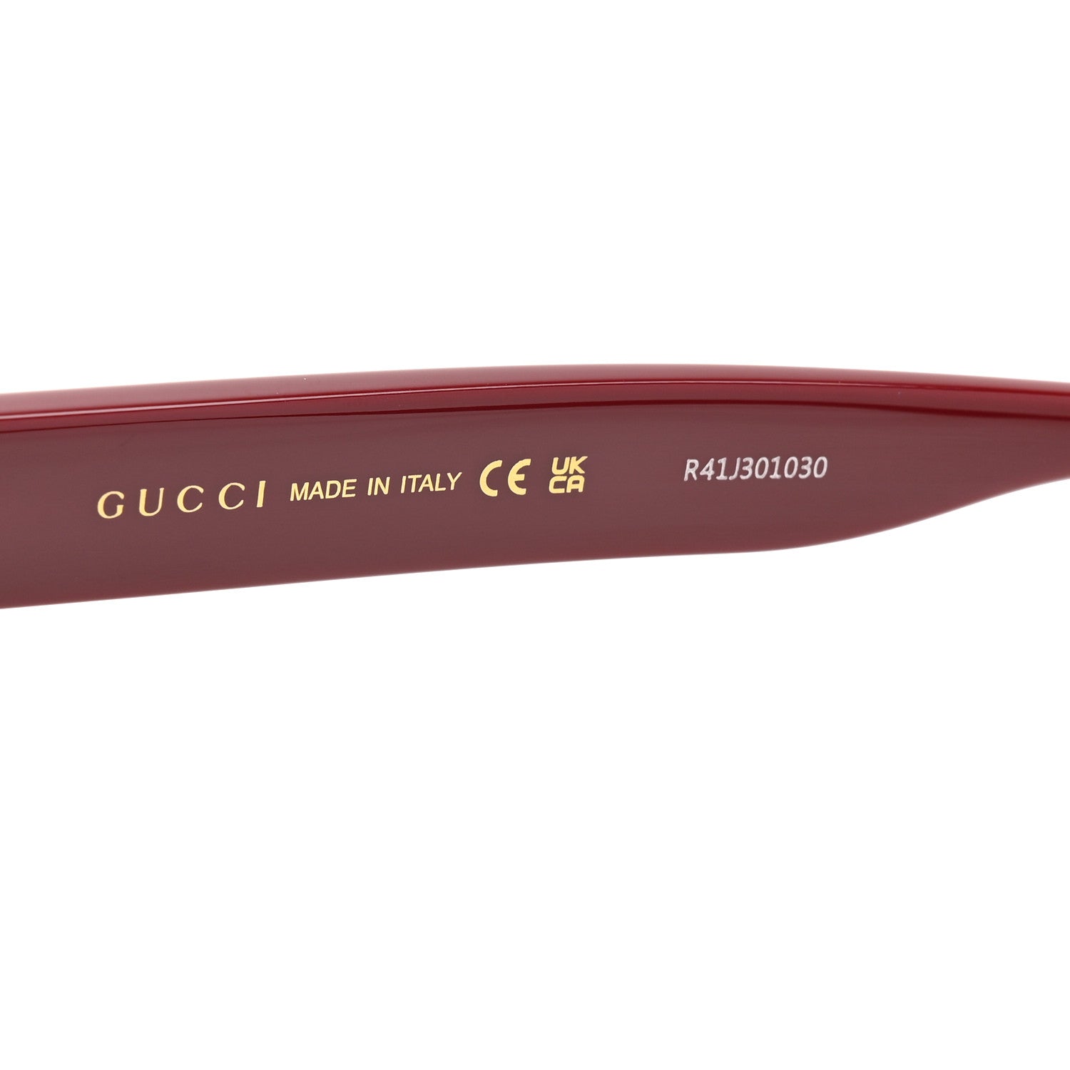 Gucci Acetate Square Frame Sunglasses GG1338SK Red
