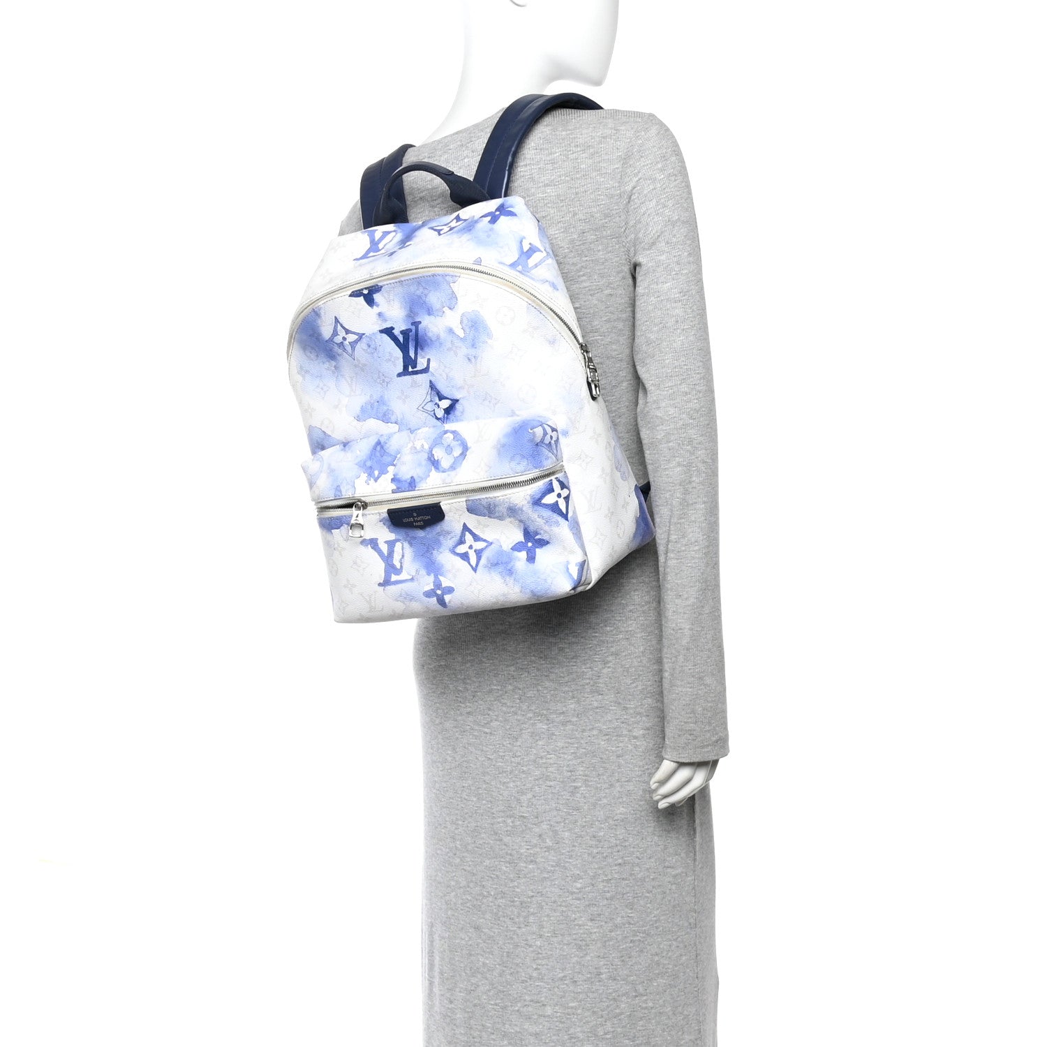 Louis Vuitton Monogram Watercolor Discovery Backpack Blue