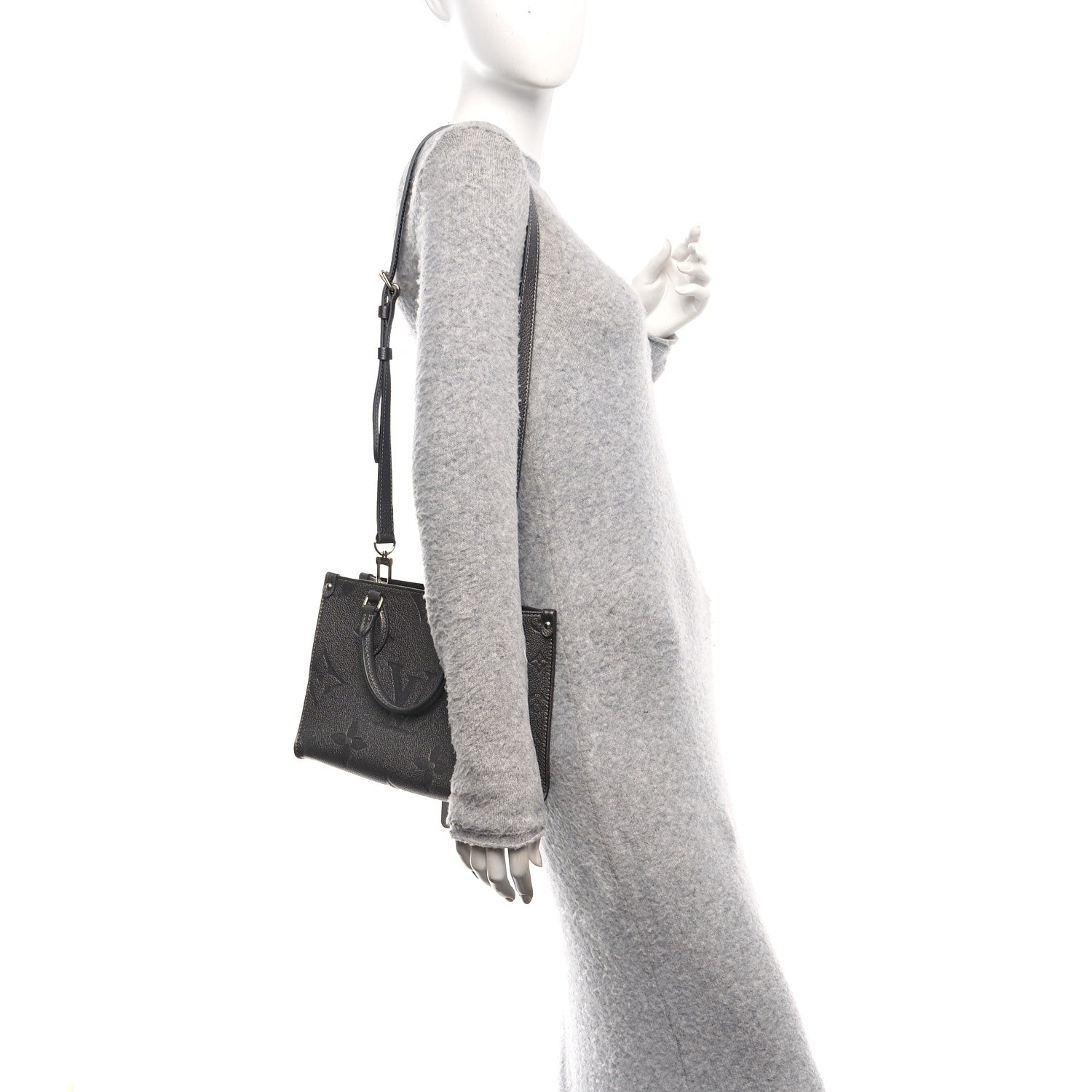 Louis Vuitton Empreinte Monogram Giant Onthego PM Gun Metal