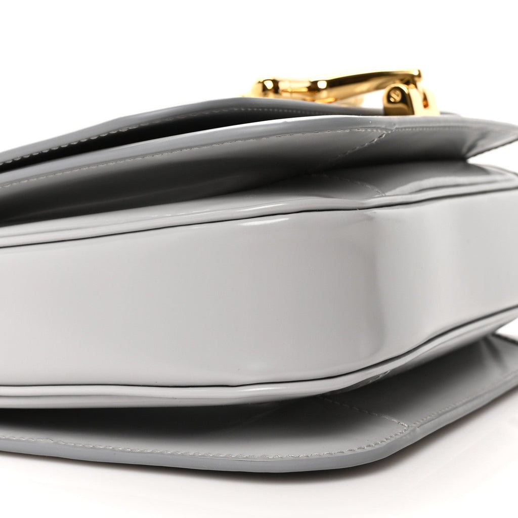 Gucci Calfskin Siena Shoulder Bag Grey