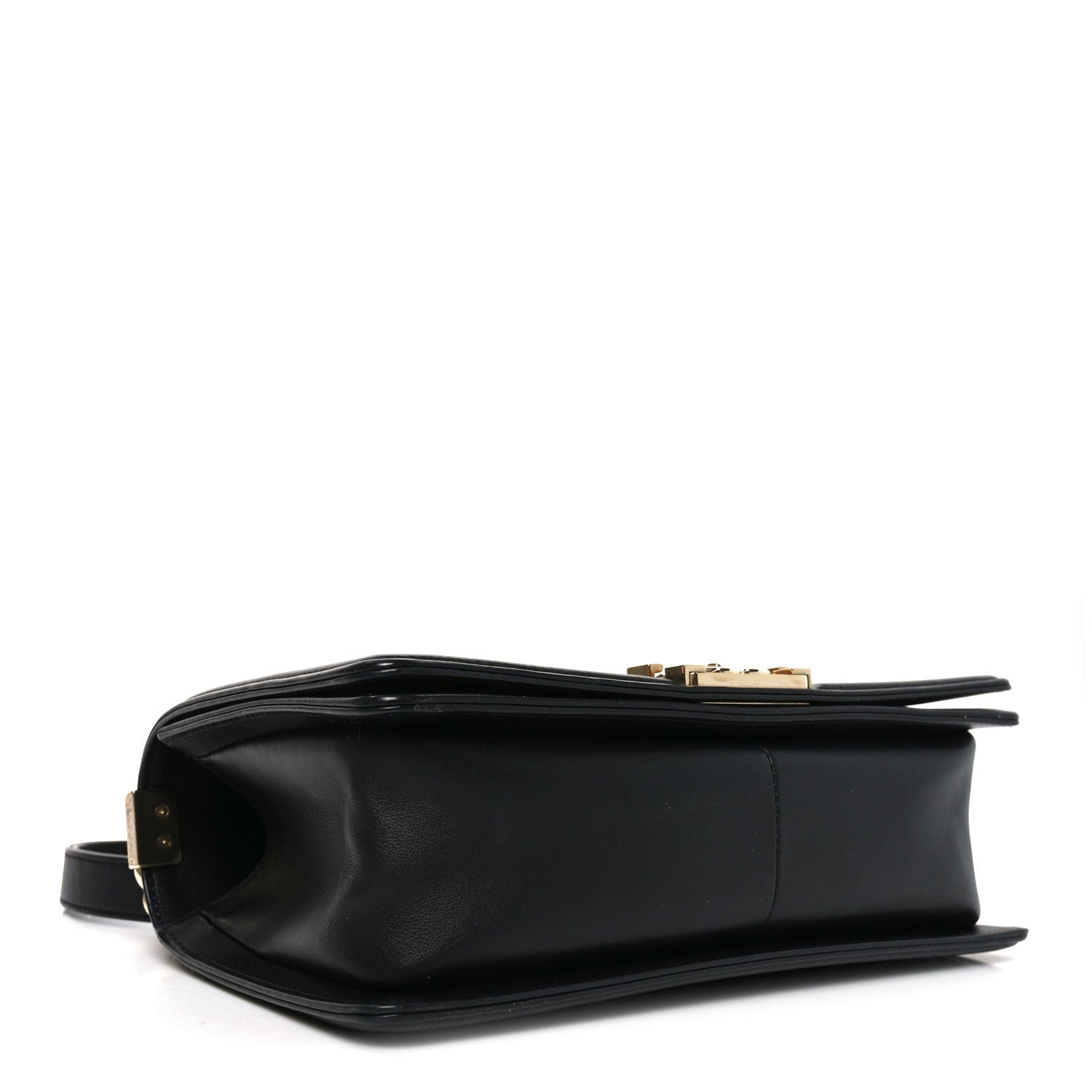 Chanel Lambskin Quilted Medium Boy Flap Black