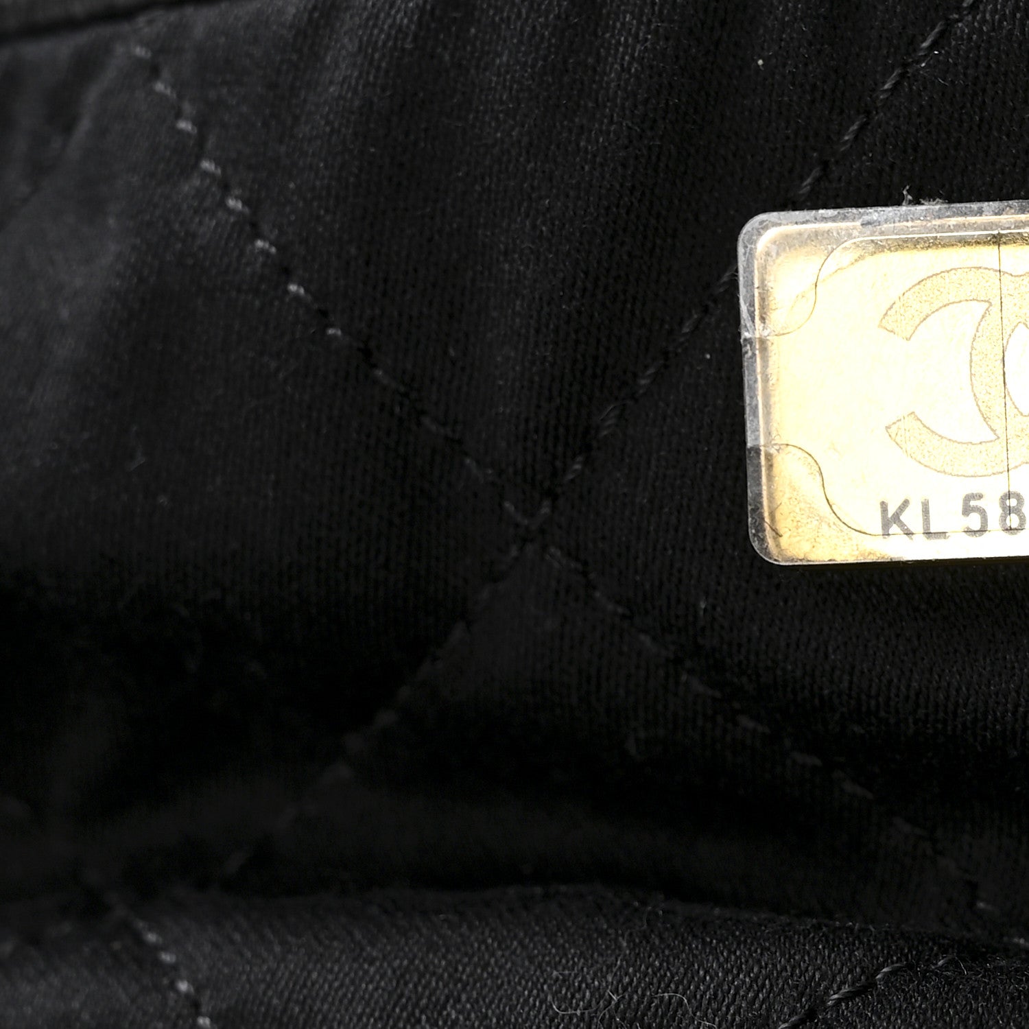 Chanel Shiny Calfskin Quilted Small Chanel 22 Black