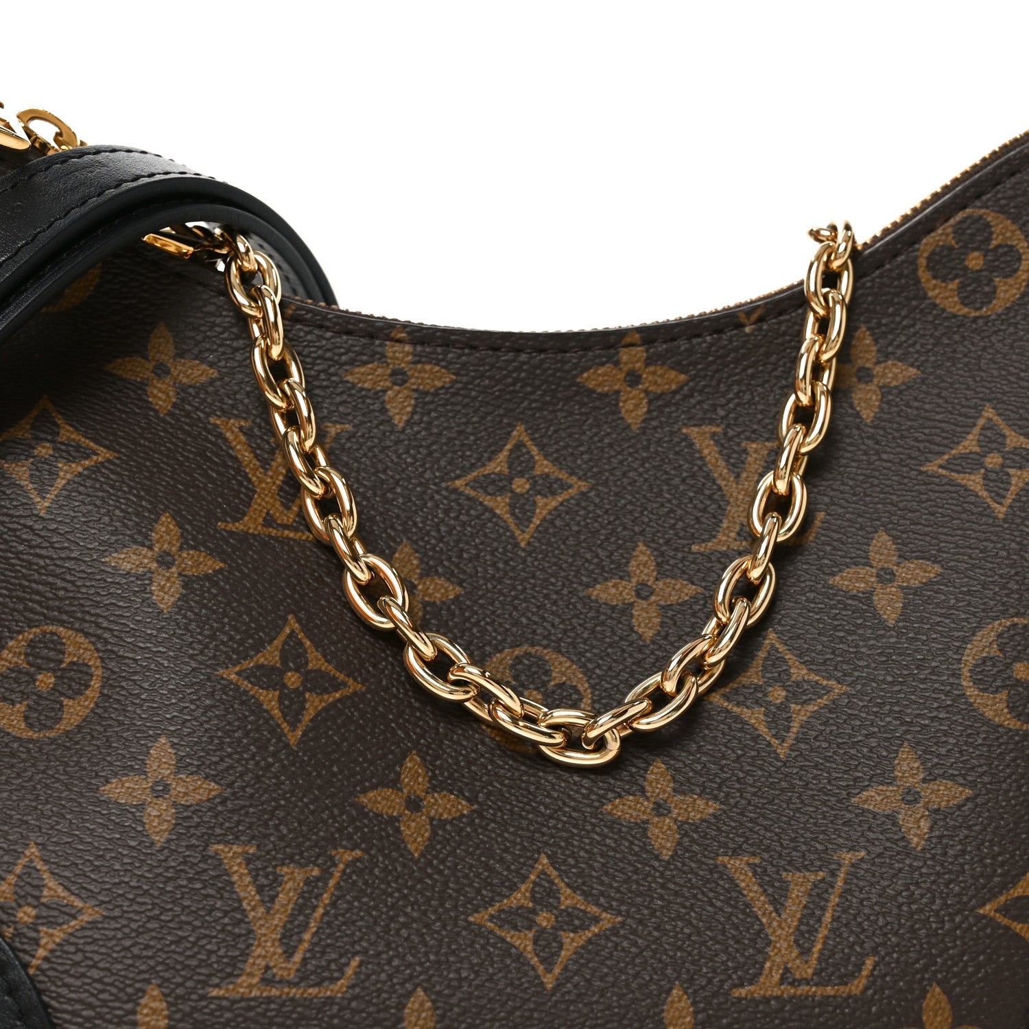 Louis Vuitton Monogram Boulogne NM Black