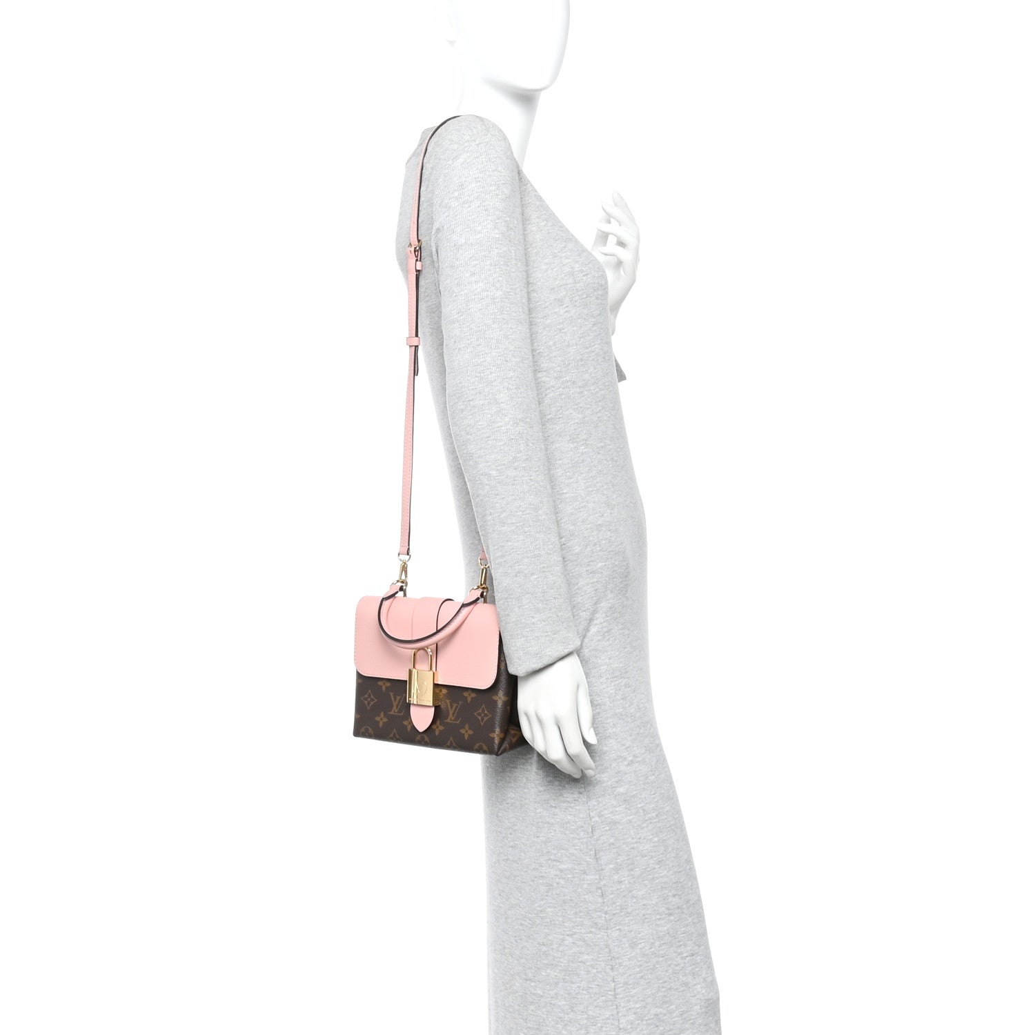 Louis Vuitton Monogram Locky BB Rose Poudre