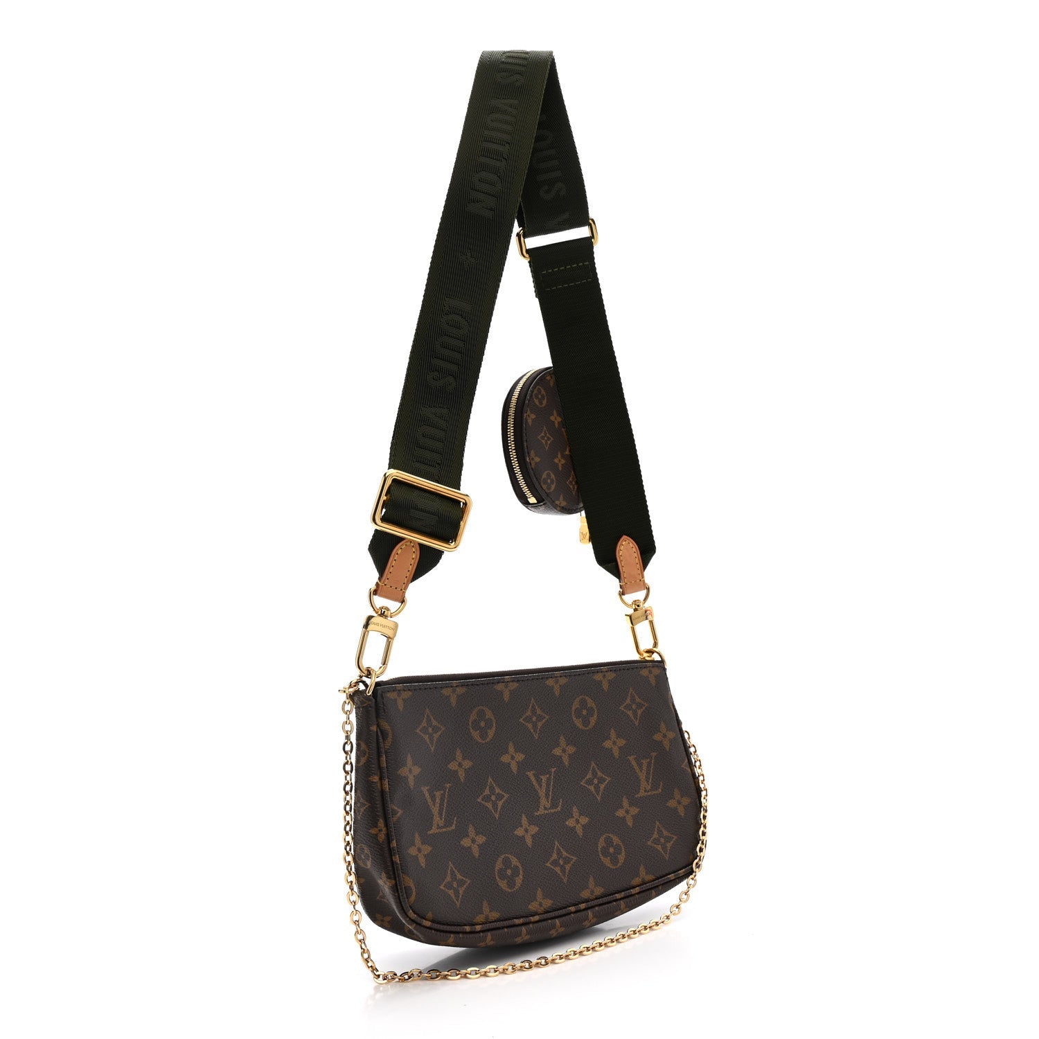 Louis Vuitton Monogram Multi Pochette Accessories Kaki