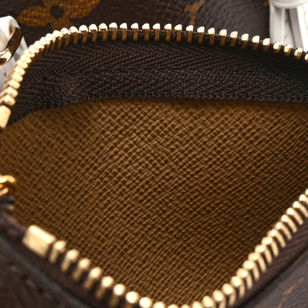 Louis Vuitton Monogram LV Match Nano Bucket Bag White