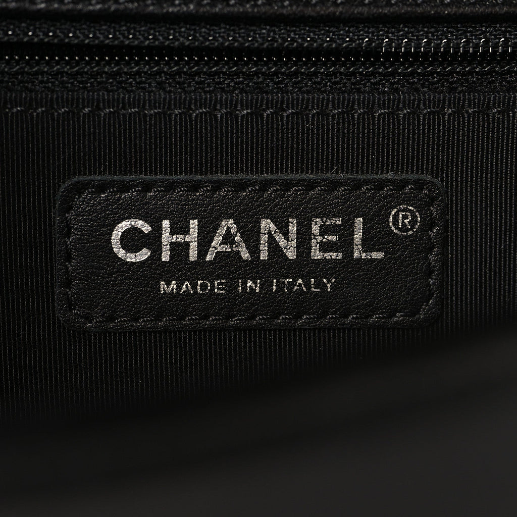 Chanel Lambskin Quilted New Medium Boy Flap Black