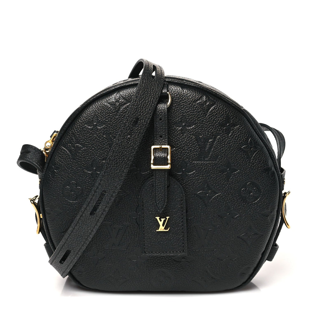 Louis Vuitton Empreinte Boite Chapeau Souple MM Black