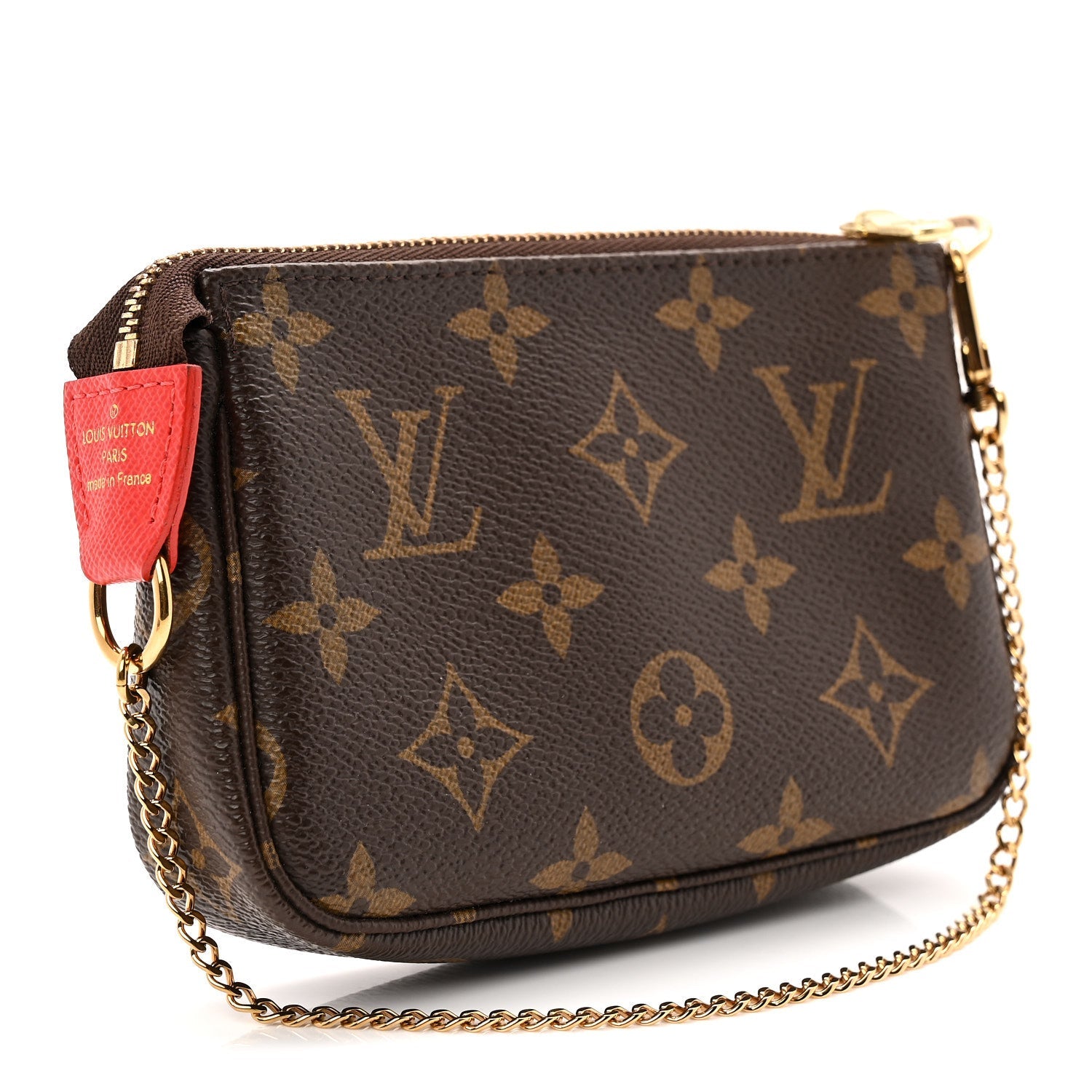 Louis Vuitton Monogram 2018 Christmas Animation Mini Cats Pochette Accessories