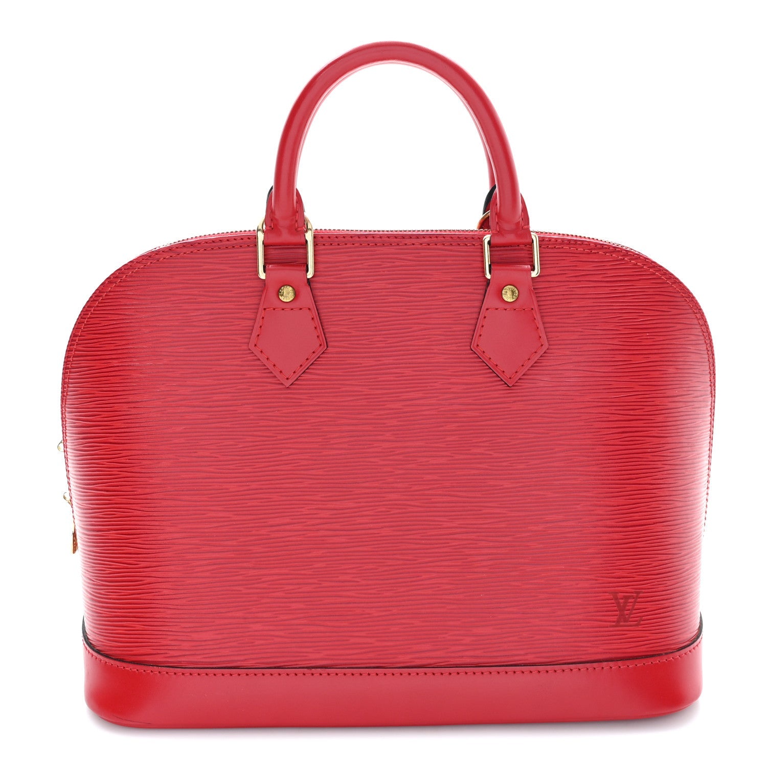 Louis Vuitton Epi Alma PM Castillan Red