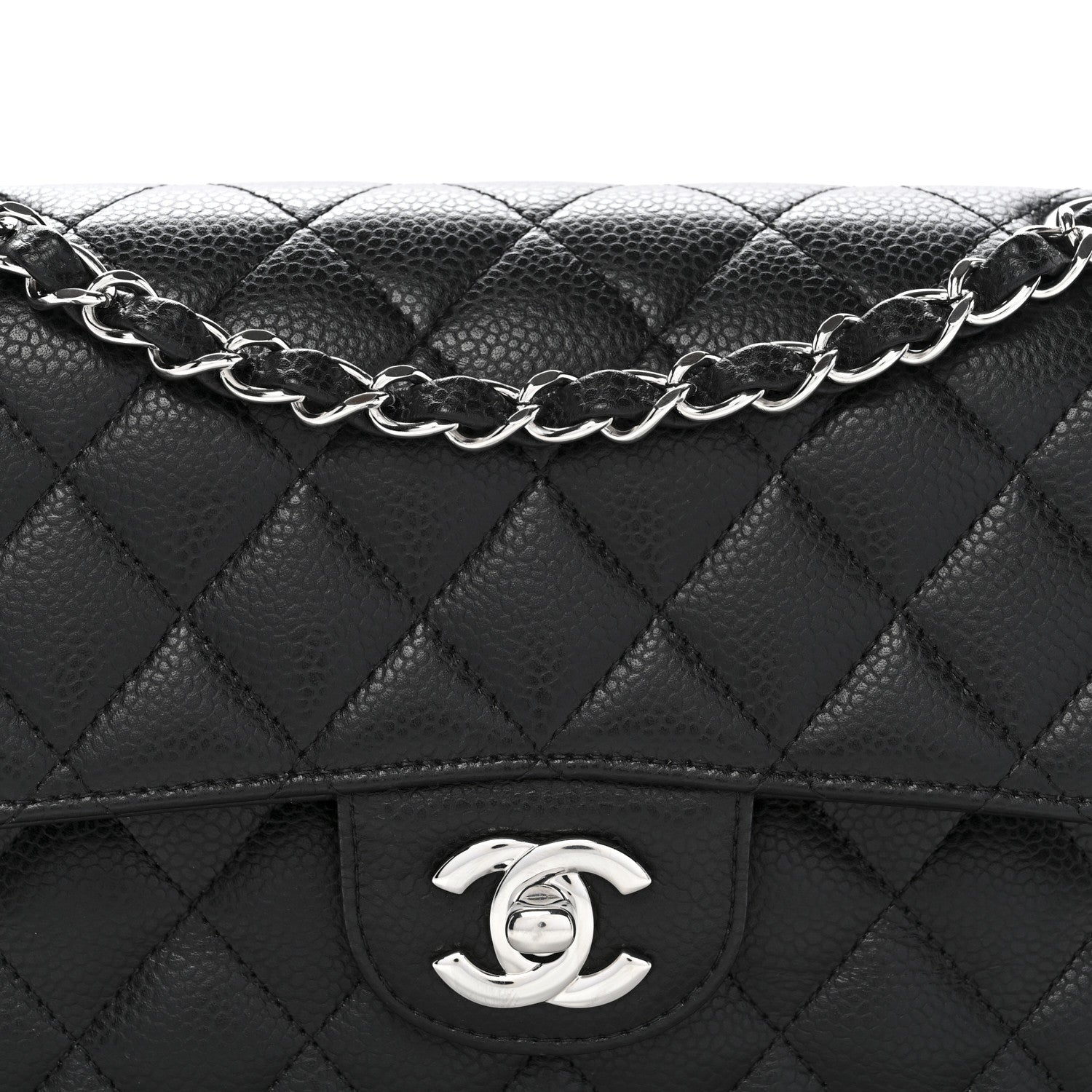 Chanel Caviar Quilted Small Double Flap Black