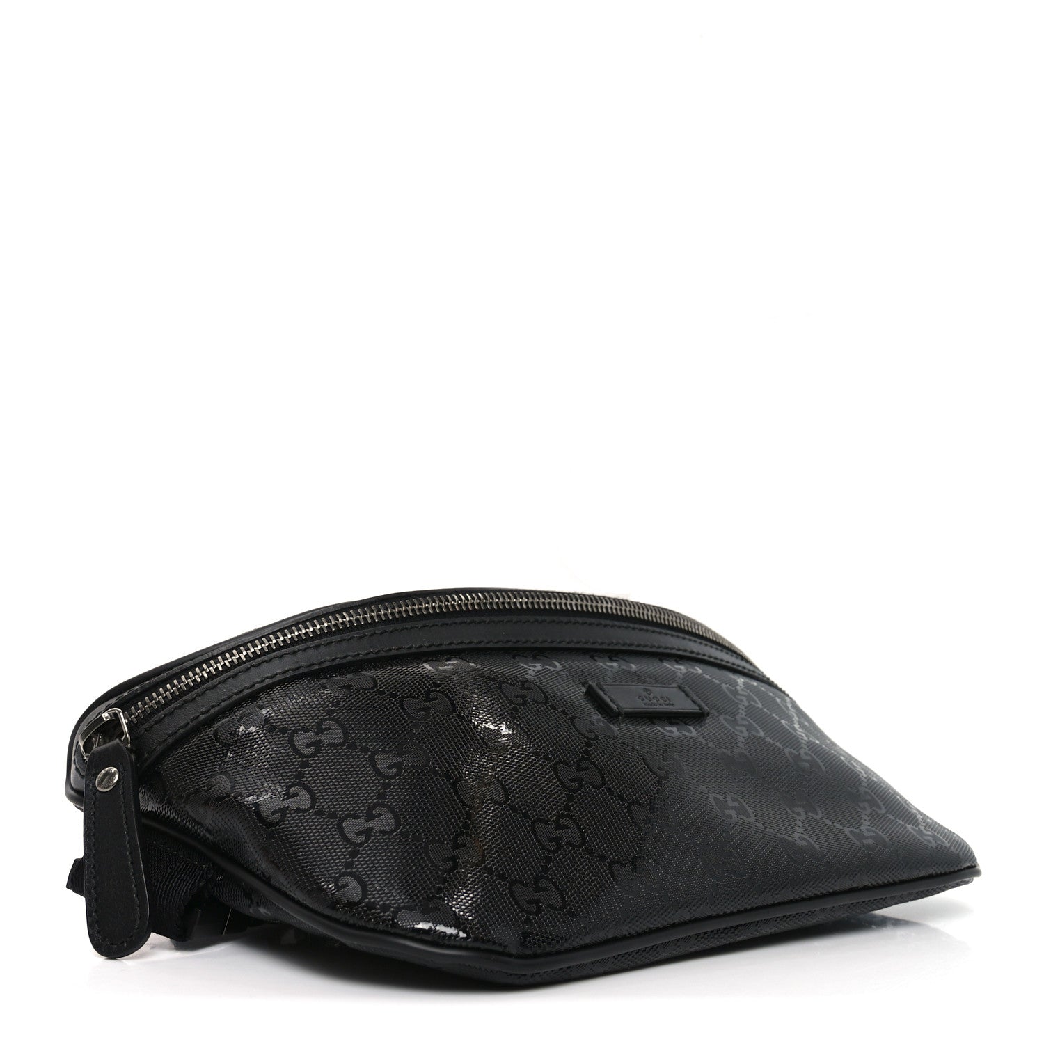 Gucci Imprime Monogram Belt Bag Black