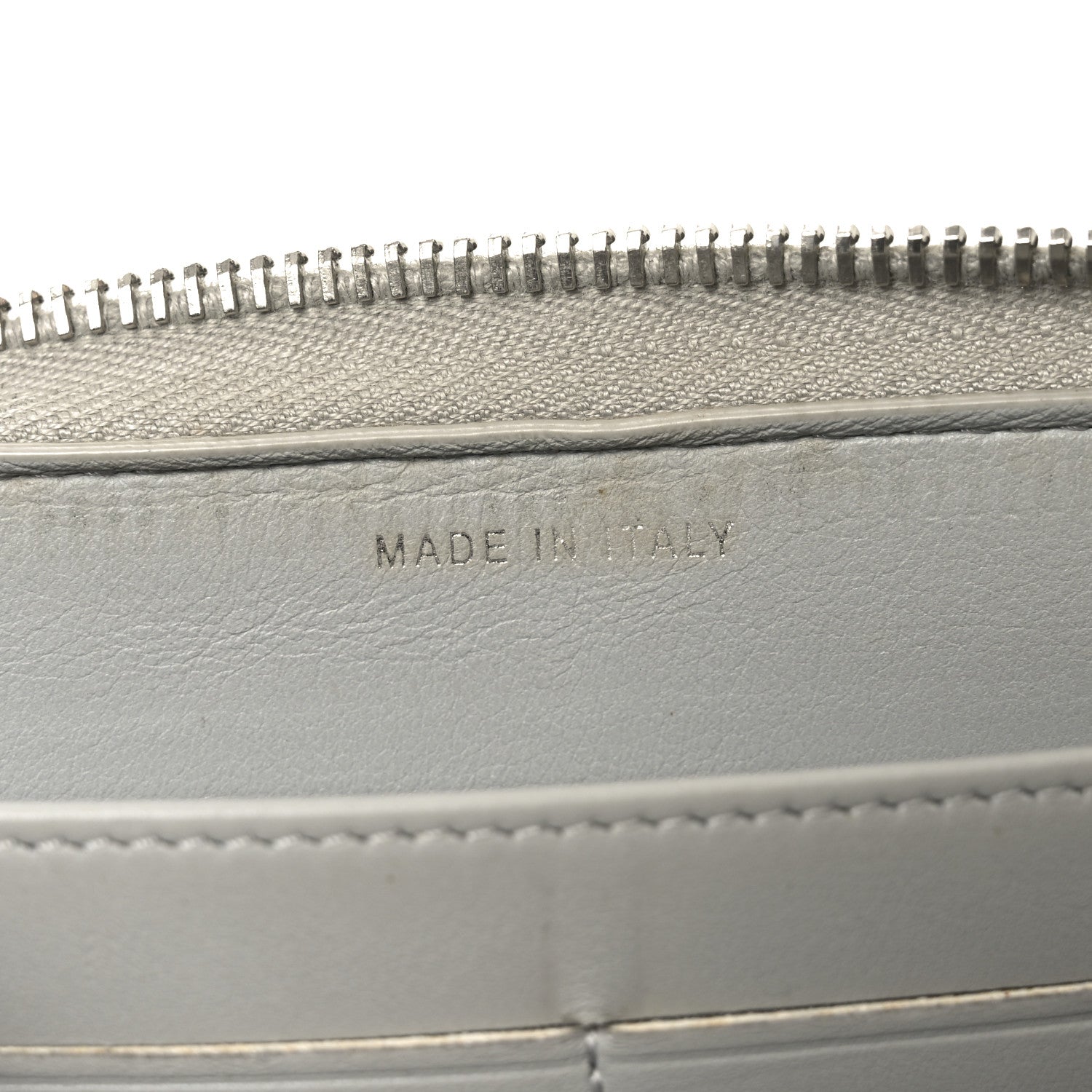 Canvas Deauville Zip Around Wallet Grey