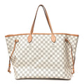 Louis Vuitton Damier Azur Neo Neverfull GM Rose Ballerine