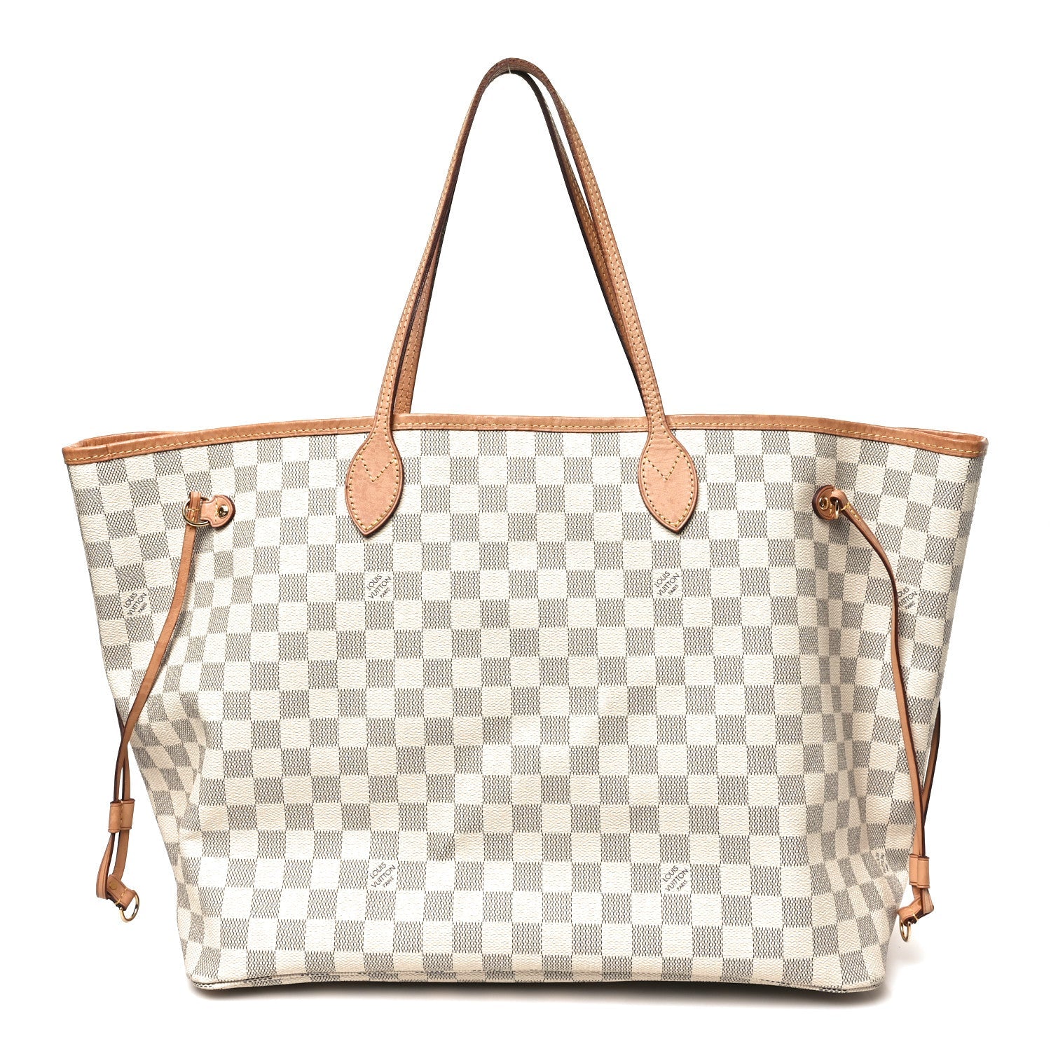 Louis Vuitton Damier Azur Neo Neverfull GM Rose Ballerine