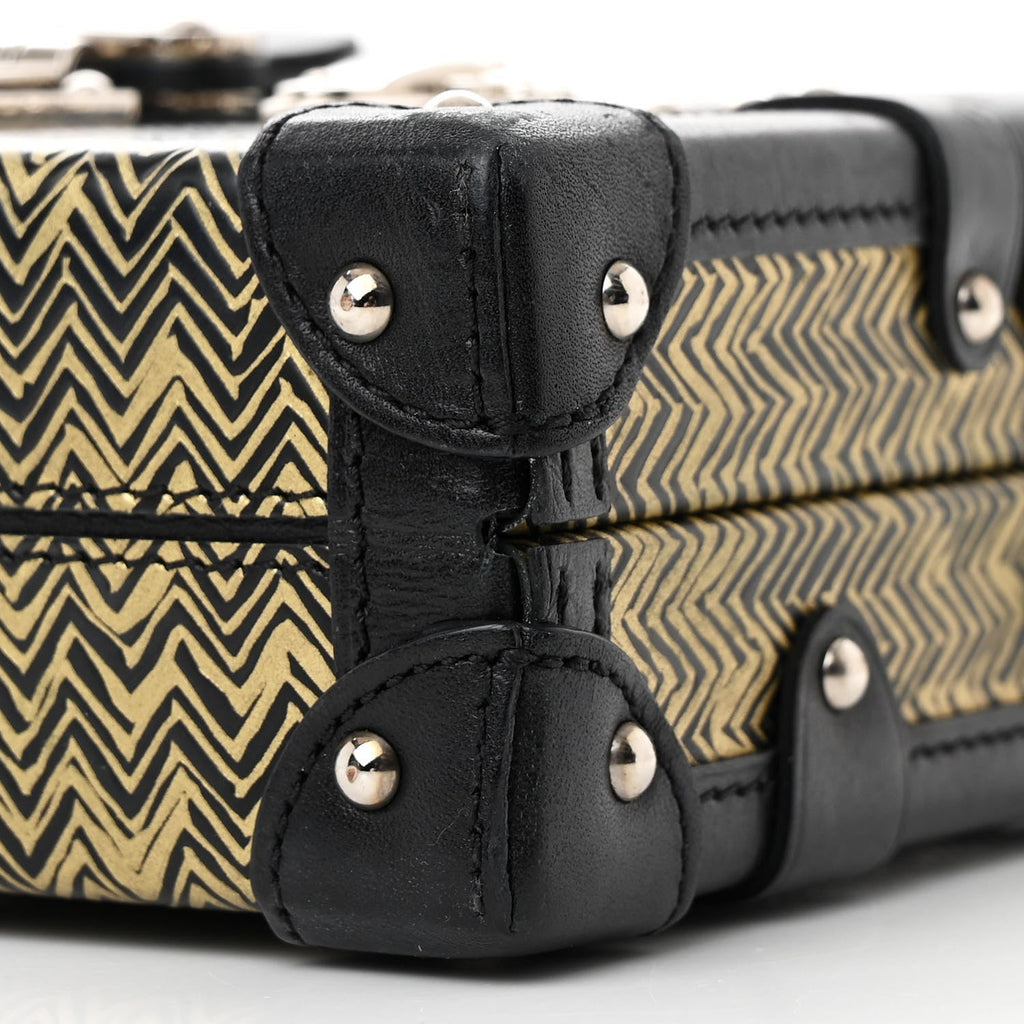 Louis Vuitton Epi Chevron Printed Petite Malle