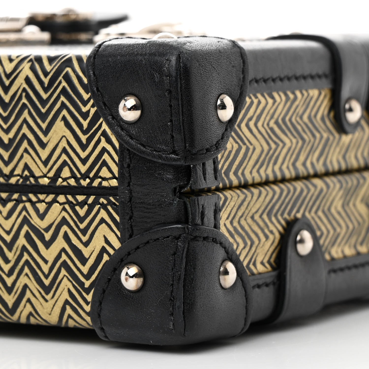 Louis Vuitton Epi Chevron Printed Petite Malle
