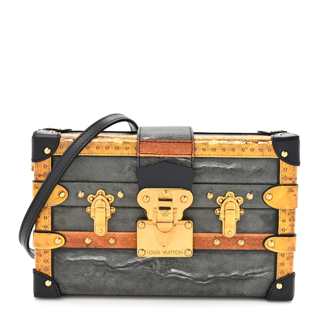 Louis Vuitton Calfskin Transformed Monogram Petite Malle
