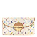 Louis Vuitton Monogram Multicolor Eugenie Wallet White Litchi