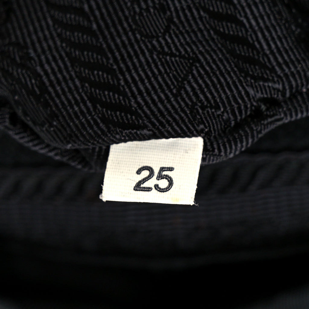 Prada Tessuto Nylon Saffiano Small Backpack Black