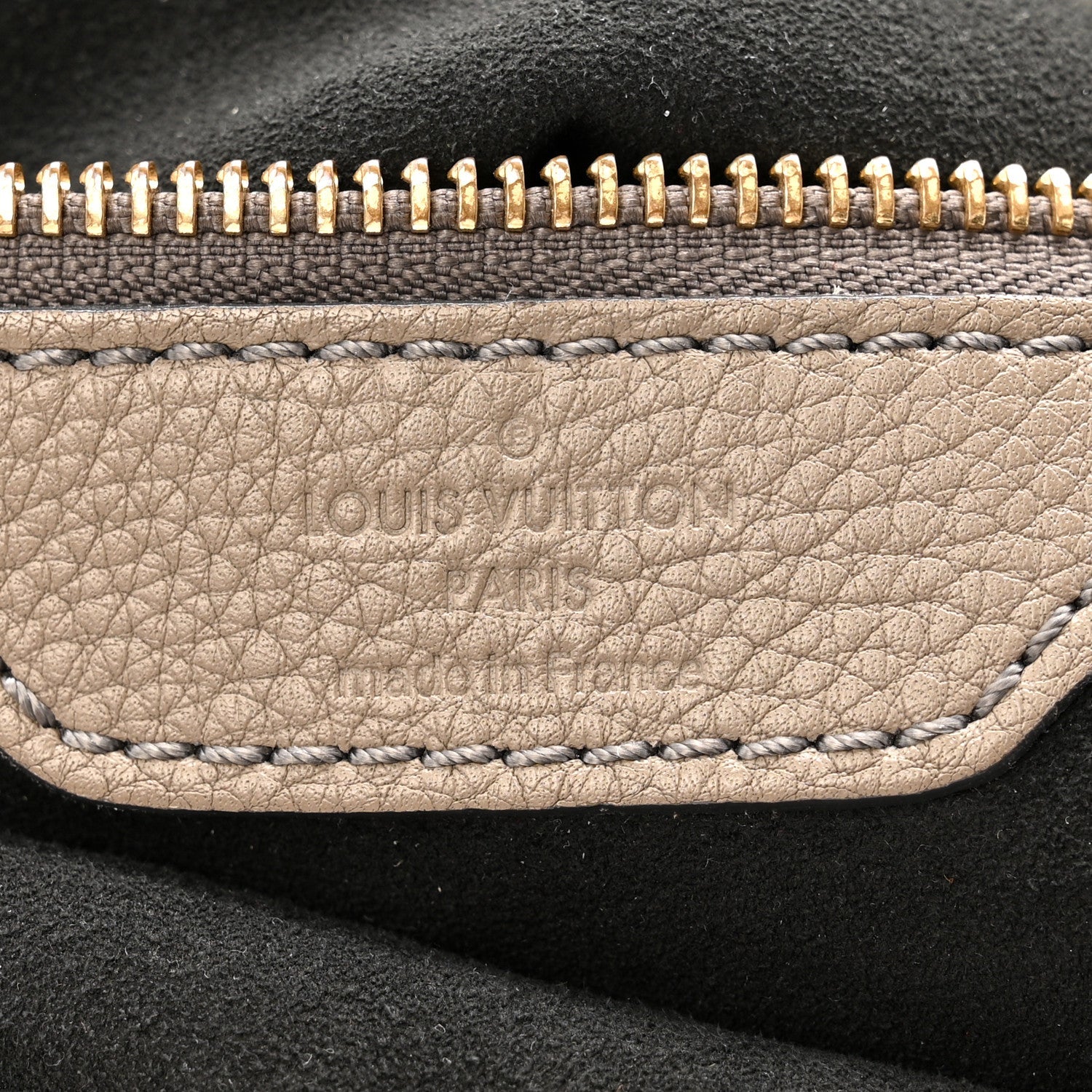 Louis Vuitton Mahina L Taupe