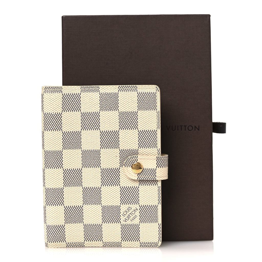 Louis Vuitton Damier Azur Small Ring Agenda Cover