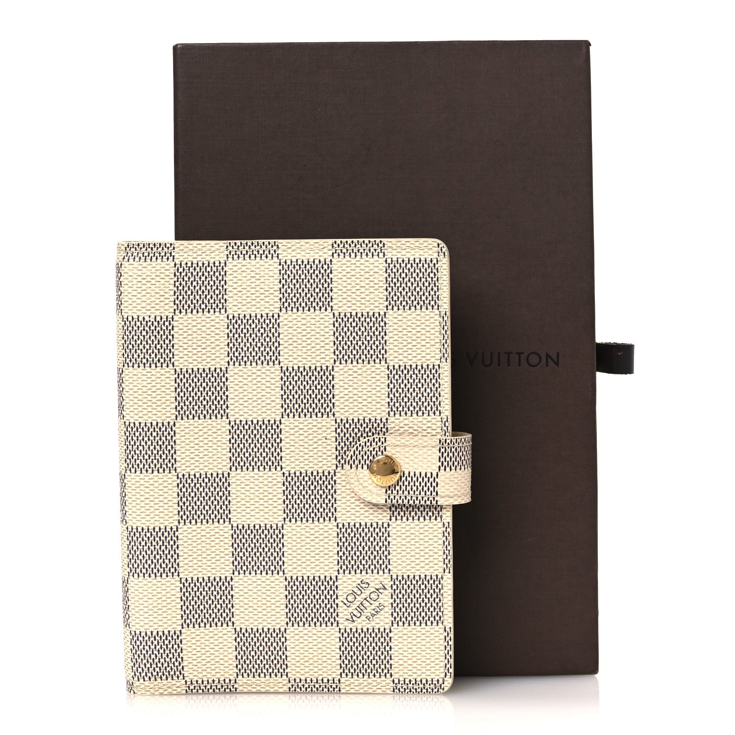 Louis Vuitton Damier Azur Small Ring Agenda Cover