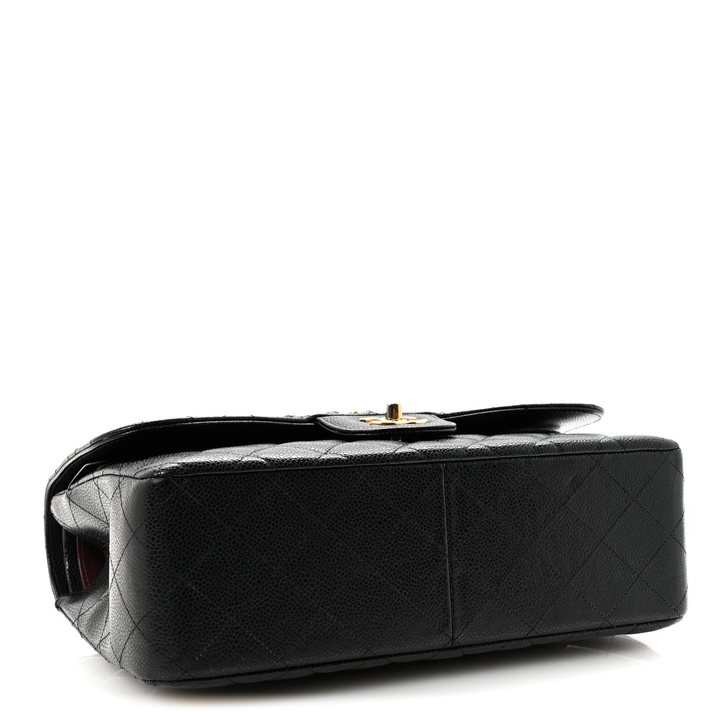 Chanel Caviar Quilted Jumbo Double Flap Black