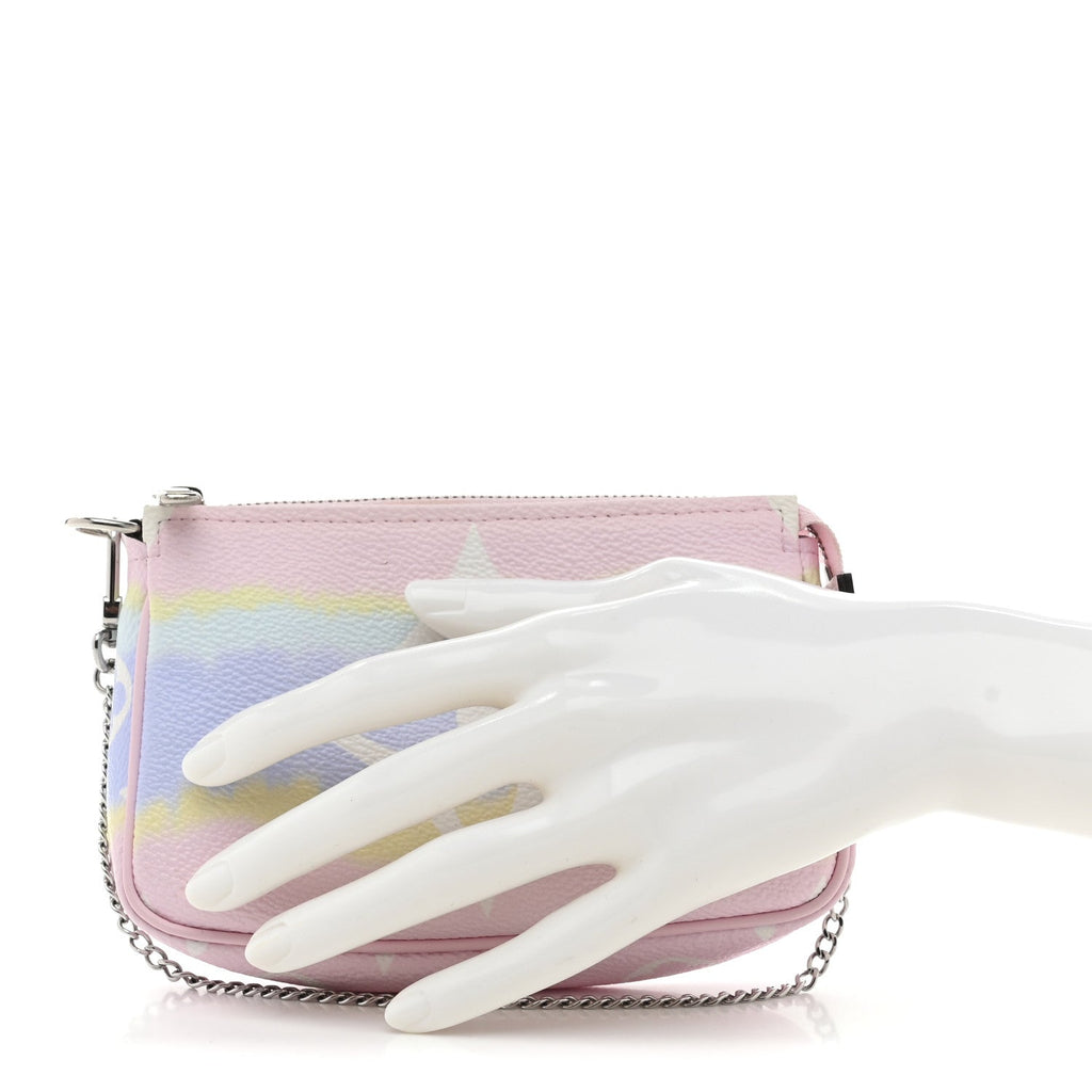 Louis Vuitton Monogram Escale Mini Pochette Accessories Pastel